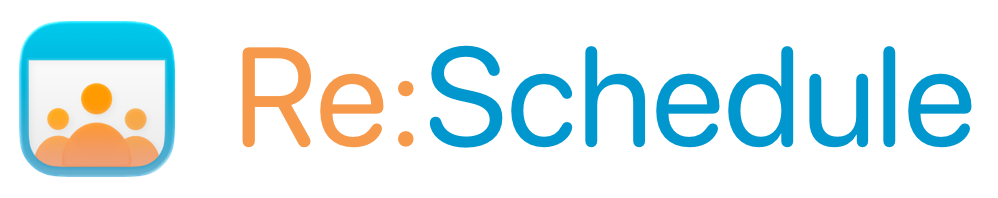 Re:Schedule
